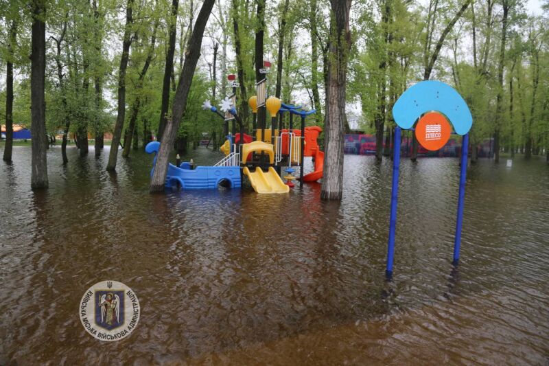 Затоплений Київ