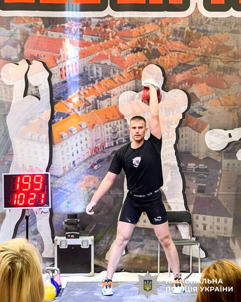 Поліцейський із Рівненщини став одним із найкращих спортсменів світу 2