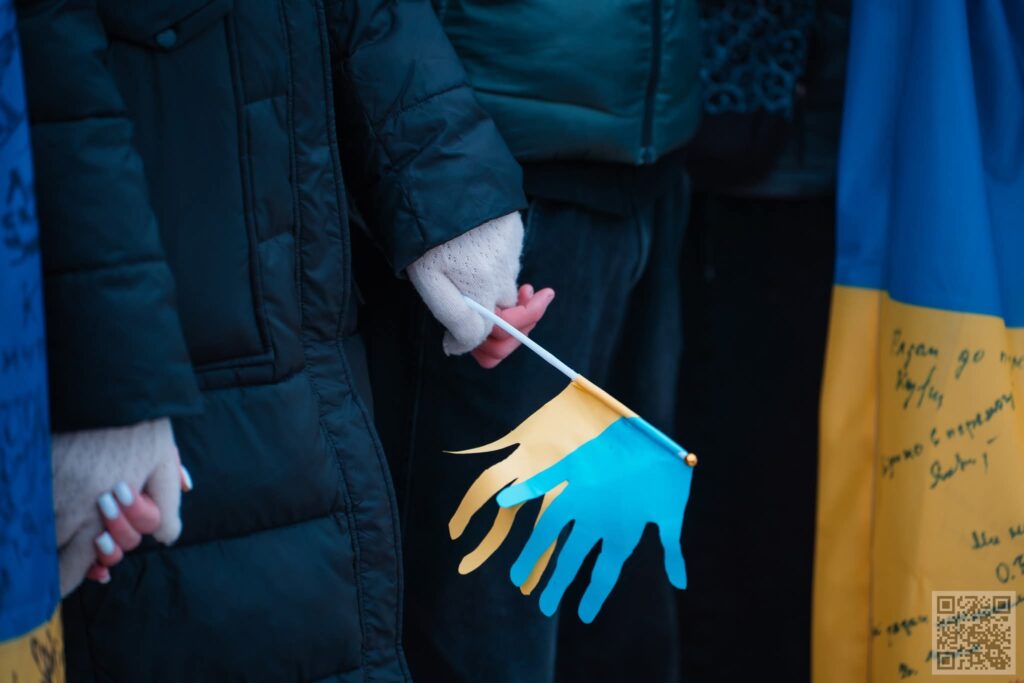 У Рівному у День Соборності утворили символічний ланцюг єдності (ФОТО) 1