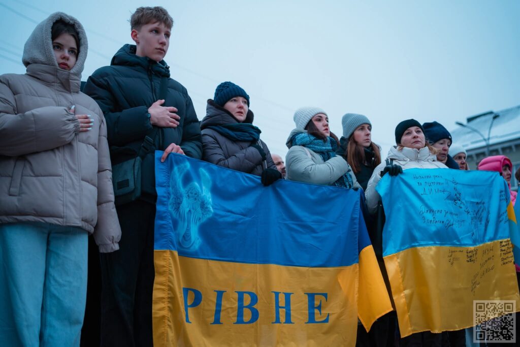 У Рівному у День Соборності утворили символічний ланцюг єдності (ФОТО) 6