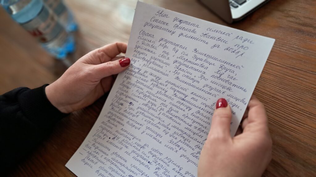 Депутатський звіт Орислави Стасюк: виклики, позиція та робота для громади у 2025 році 2