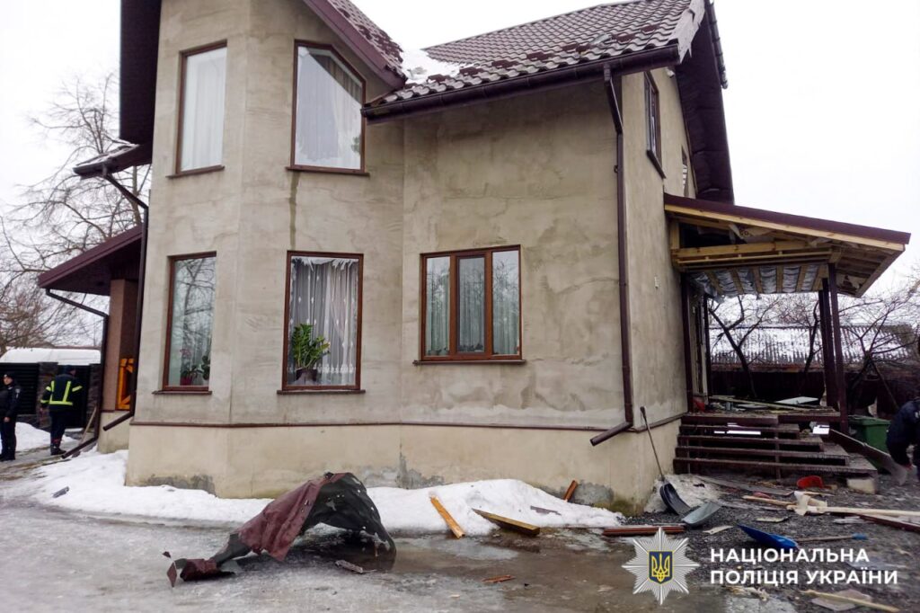 Показали наслідки атаки рф по Рівненщині 13 лютого 1