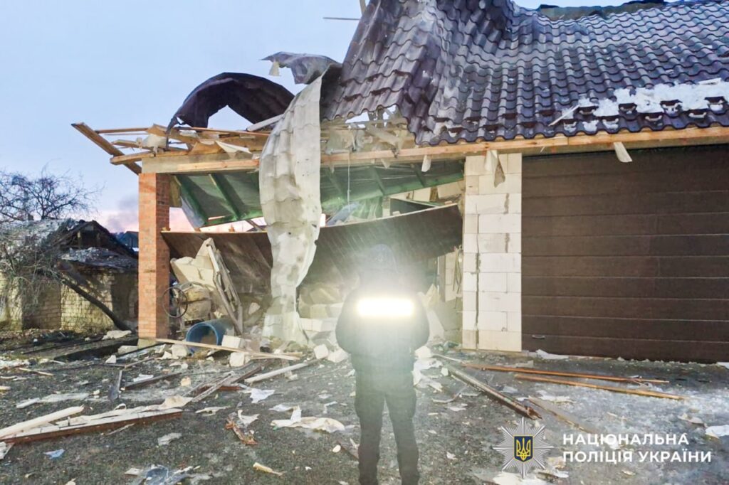 Показали наслідки атаки рф по Рівненщині 13 лютого 2 атаки рф по Рівненщині