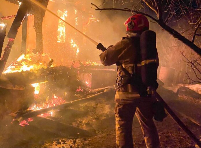 Пожежа у Рівненській області
