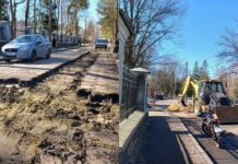 Демонтаж бруківки біля краєзнавчого музею у Рівному: причина (ФОТО) демонтаж бруківки біля краєзнавчого музею
