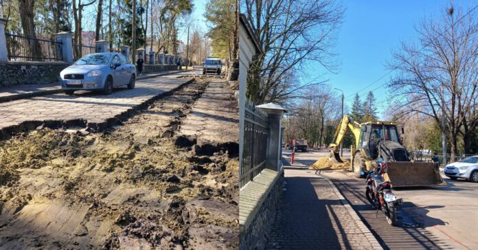 Краєзнавчий музей рівне демонтаж бруківки біля краєзнавчого музею