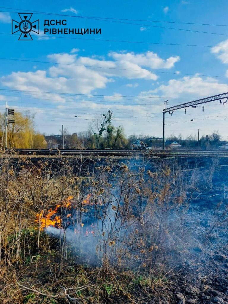 Рівненська область охоплена полум’ям: рятувальники ліквідували 26 пожеж 1