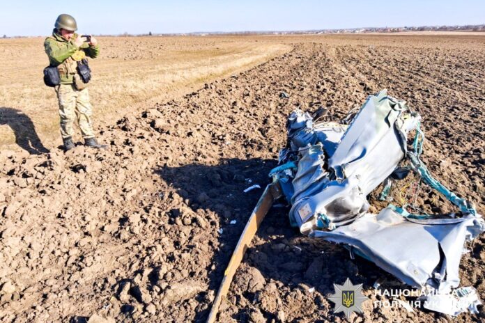Уламки ракети у Рівненській області