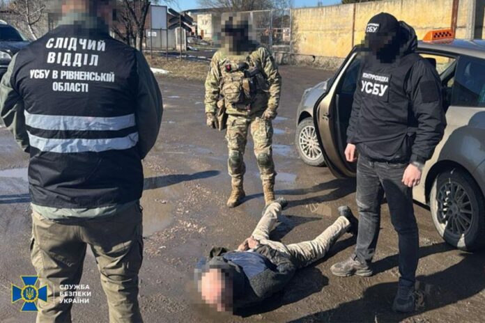 Затримали агента рф У Рівному Агент рф у Рівному