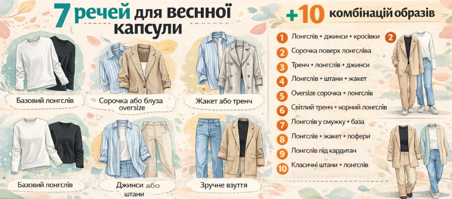 Як зібрати капсулу на мінливу весняну погоду: 7 речей, серед яких точно буде лонгслів 2