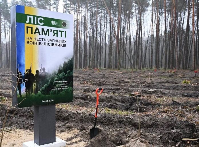 Ліси пам’яті У Рівненській області, Вадима Плюща