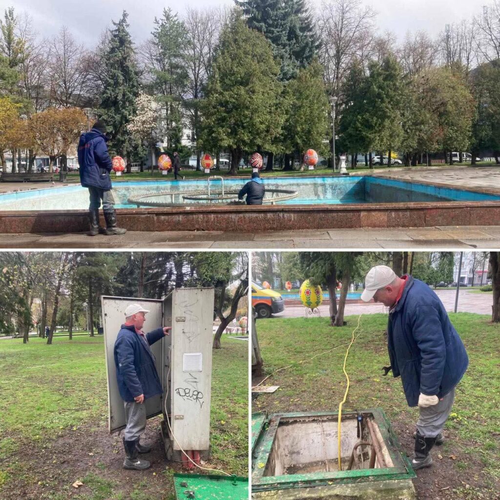 Сезон фонтанів у Рівному: коли запрацюють водограї за кінопалацом «Україна» 1 Рівнеоблводоканал готує фонтани до запуску