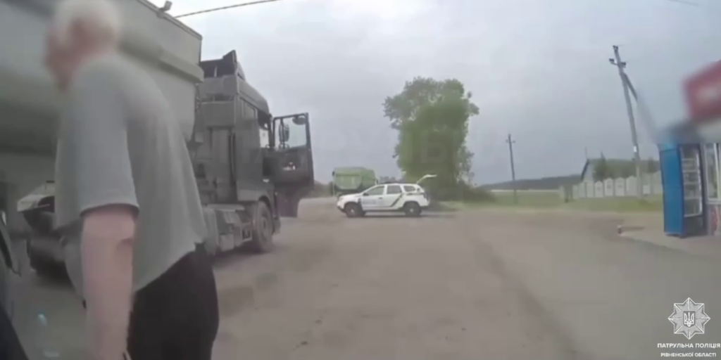 загорання вантажівки