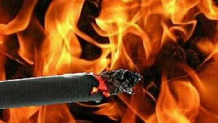 Через необережне куріння ледь не загинув чоловік страшні опіки