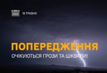 На Рівненщині сьогодні грози та шквальний вітер Грози на Рівненщині