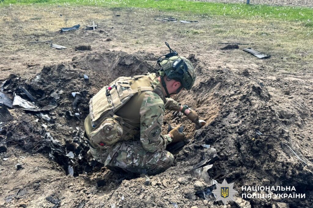 Уламки збитих БПЛА знешкодили на Рівненщині 1 уламки збитих БпЛА