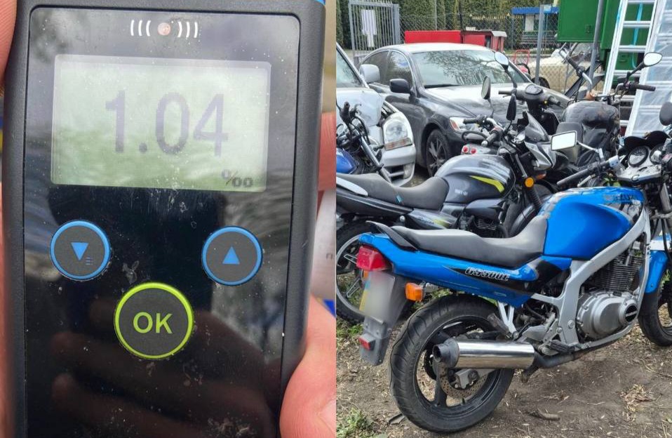 У Рівному мотопатруль відправив на арештмайданчик байк із «чужими» номерами 1 Мотопатруль Рівного оглядає байк із «чужими» номер