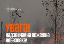 На Рівненщині надзвичайний рівень пожежної небезпеки На Рівненщині надзвичайний рівень пожежної небезпеки