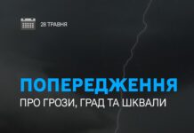 Увага! Небезпечна погода наближається до Рівненщини! Небезпечна погода наближається до Рівненщини