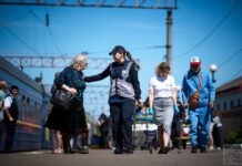 Шостий у цьому році евакуаційний поїзд прийняла Рівненщина Евакуаційний поїзд
