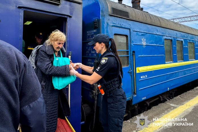 Дев'ятий евакуаційний потяг прибув до Рівного дев'ятий евакуаційний потяг