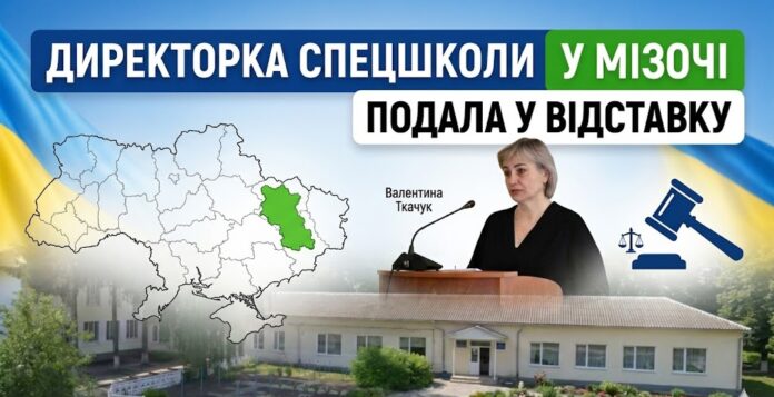 Директорка спецшколи у Мізочі У Мізоцькій спецшколі звільнилась директорка