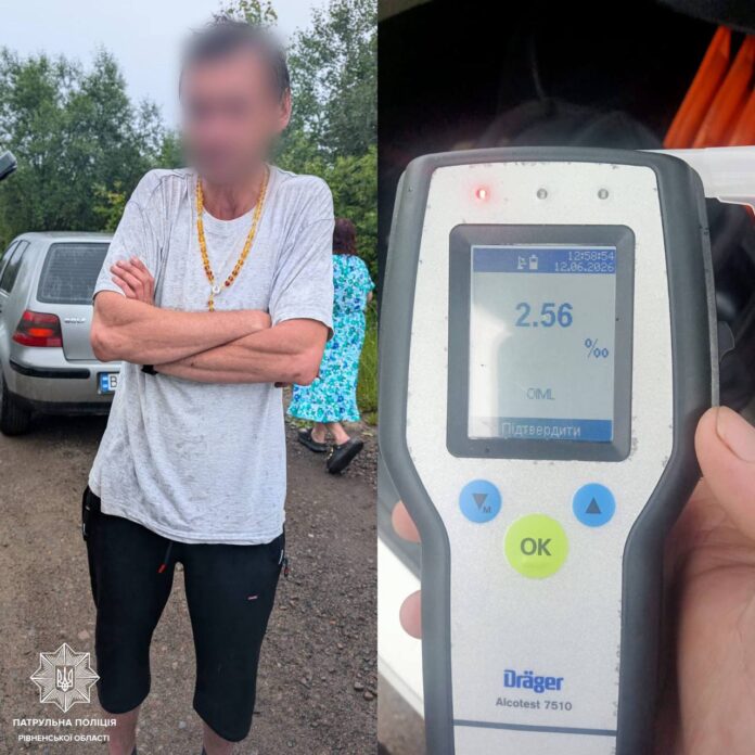 Сарненські патрульні зупинили авто: що виявилось Сарненські патрульні зупинили авто: що виявилось