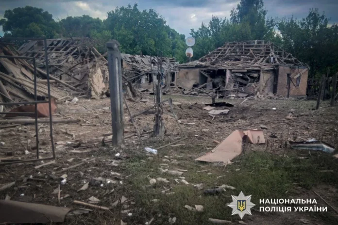 Нічна атака безпілотників