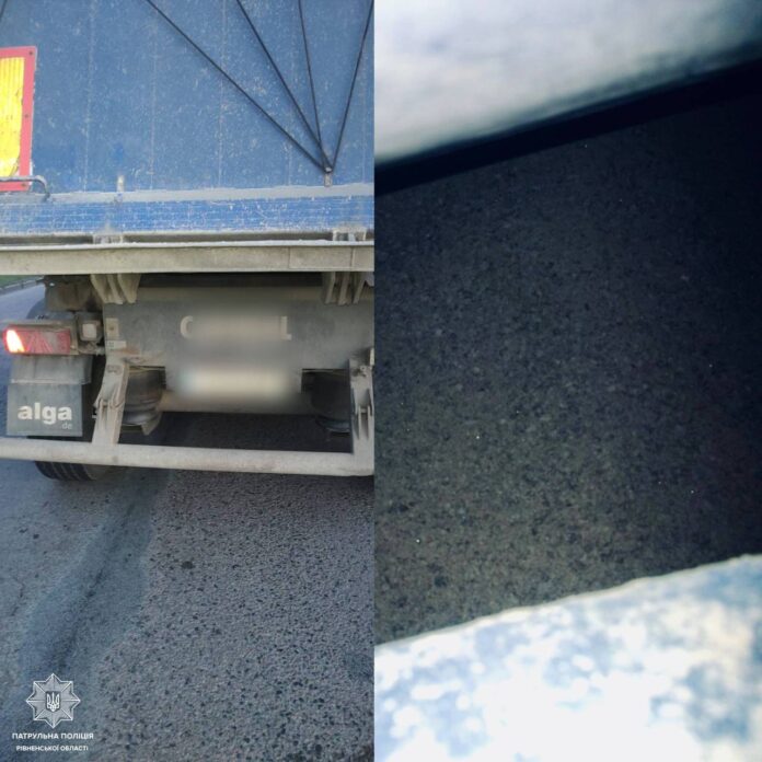 Сарненські патрульні виявили вантаж без відповідних документів Сарненські патрульні виявили вантаж без відповідних документів
