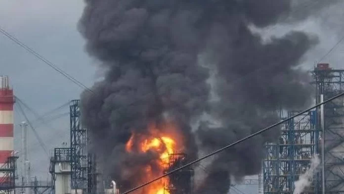 Удари по НПЗ росії НПЗ росії