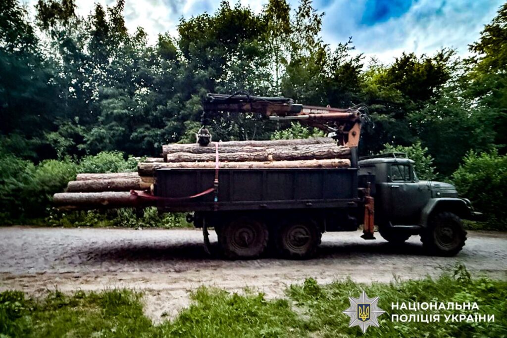 Затримання правопорушників із нелегальною деревино