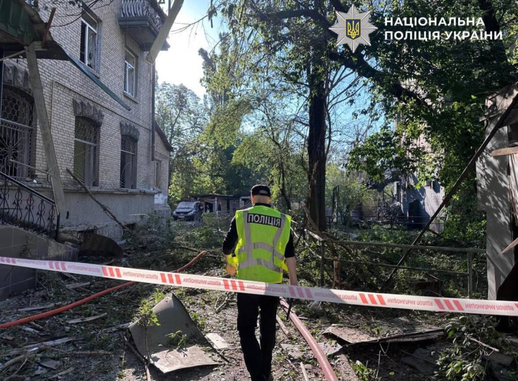20 житлових будинків уражено в Києві внаслідок масованої атаки росіян 2