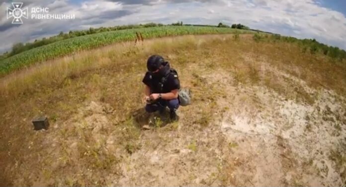 на Рівненщині знешкодили гранату