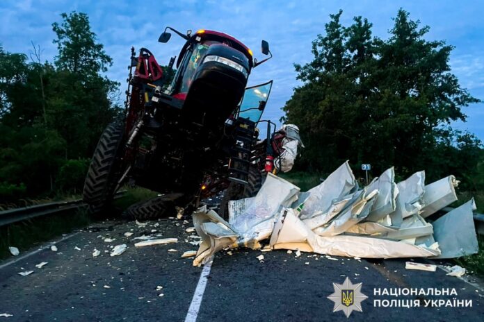 фото з місця ДТП у Рівненському районі