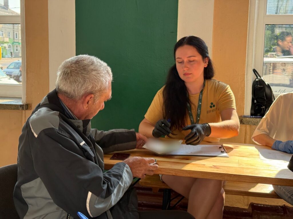 Тимчасове житло для переселенців на Сарненщині