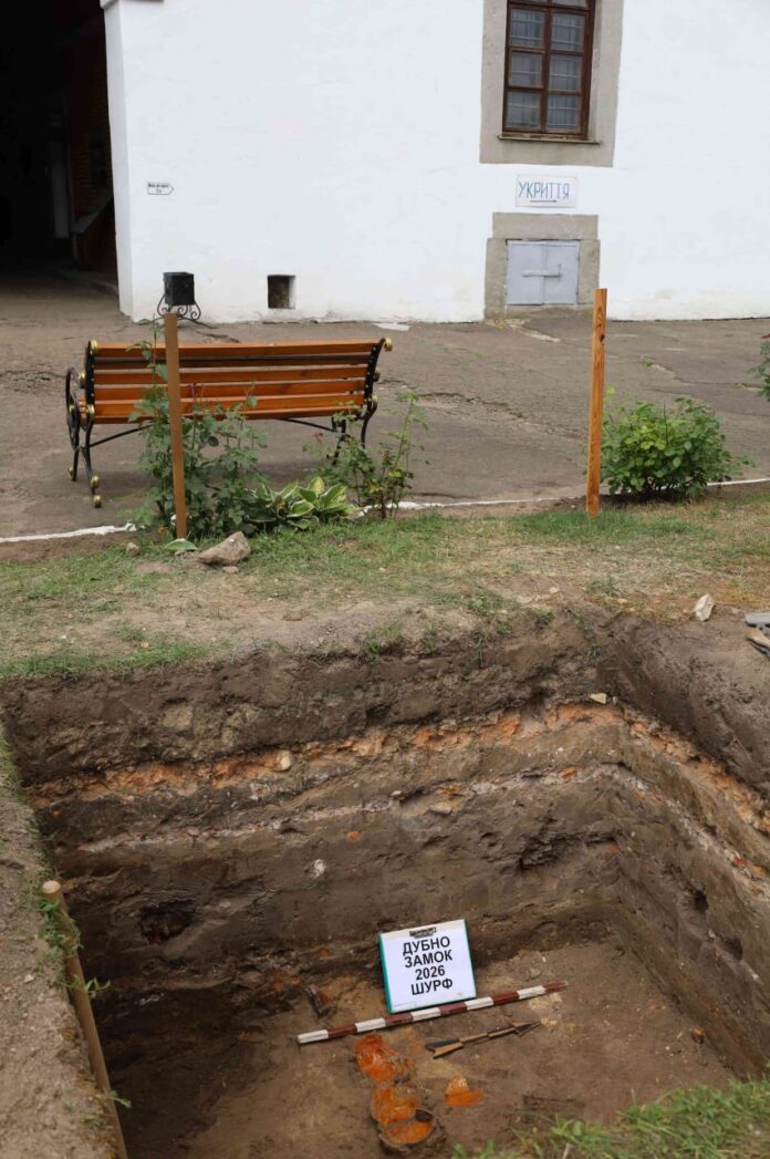 Археологічна експедиція у Дубенському замку – завершена Археологічна експедиція у Дубенському замку – завершена
