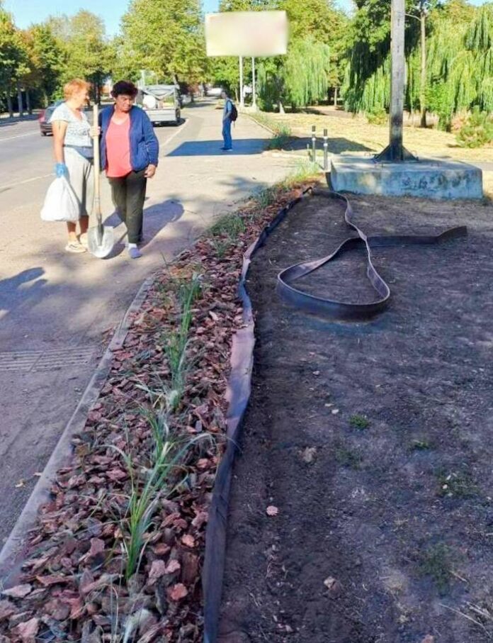 У Рівному понівечили щойно облаштовану ділянку