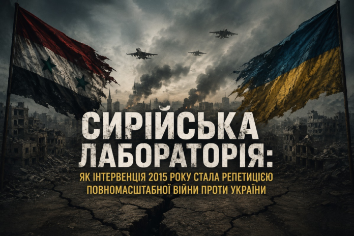 Сирійська лабораторія: як інтервенція 2015 року стала репетицією повномасштабної війни проти України Сирійська лабораторія: як інтервенція 2015 року стала репетицією повномасштабної війни проти України