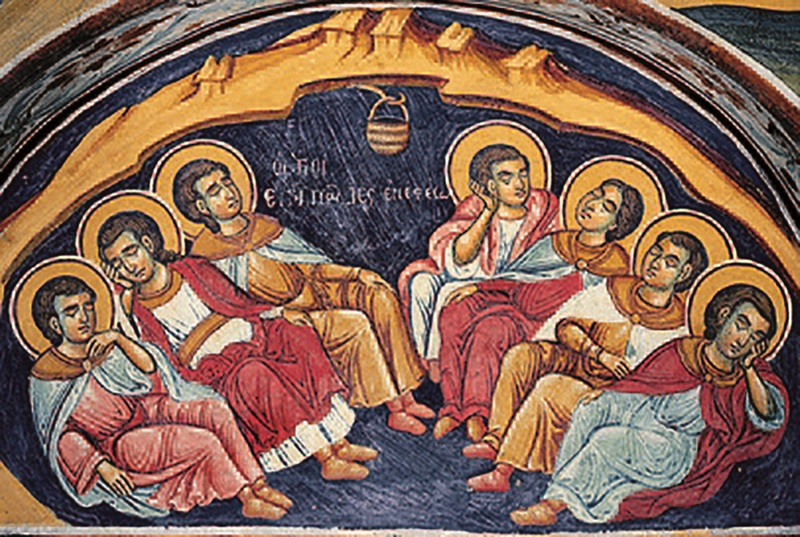 Преподобномучениця Євдокія та сім отроків Ефеських