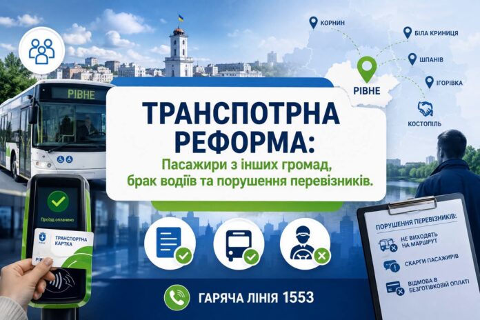 Транспортна реформа Рівного