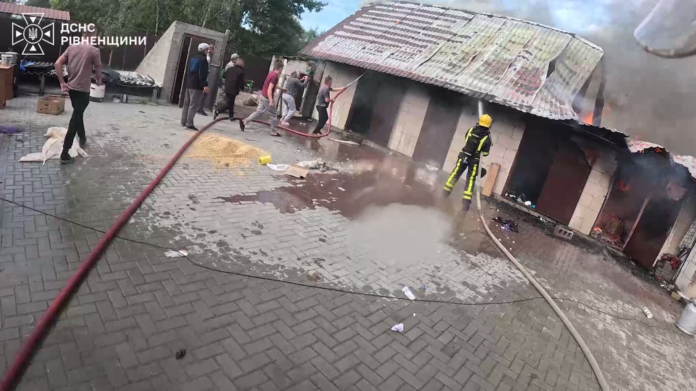 На Сарненщині сталася пожежа в приватному господарстві На Сарненщині сталася пожежа в приватному господарстві
