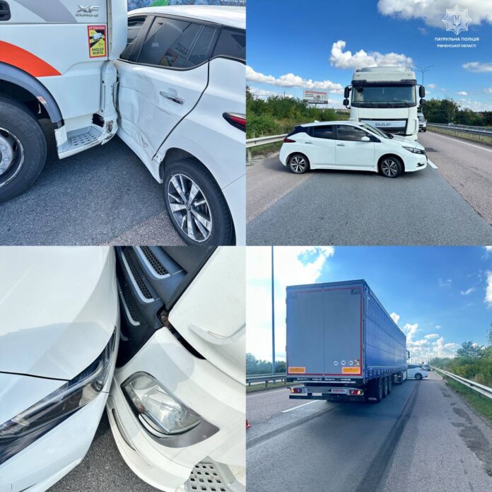 Неподалік Рівного сталася ДТП Неподалік Рівного сталася ДТП