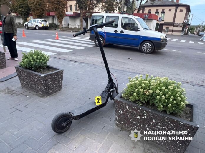 Поліція на місці аварії в Дубно ДТП у Дубно