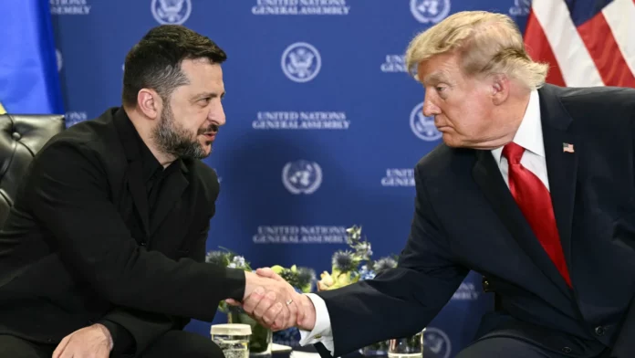 Трамп та Зеленський Трамп та Зеленський