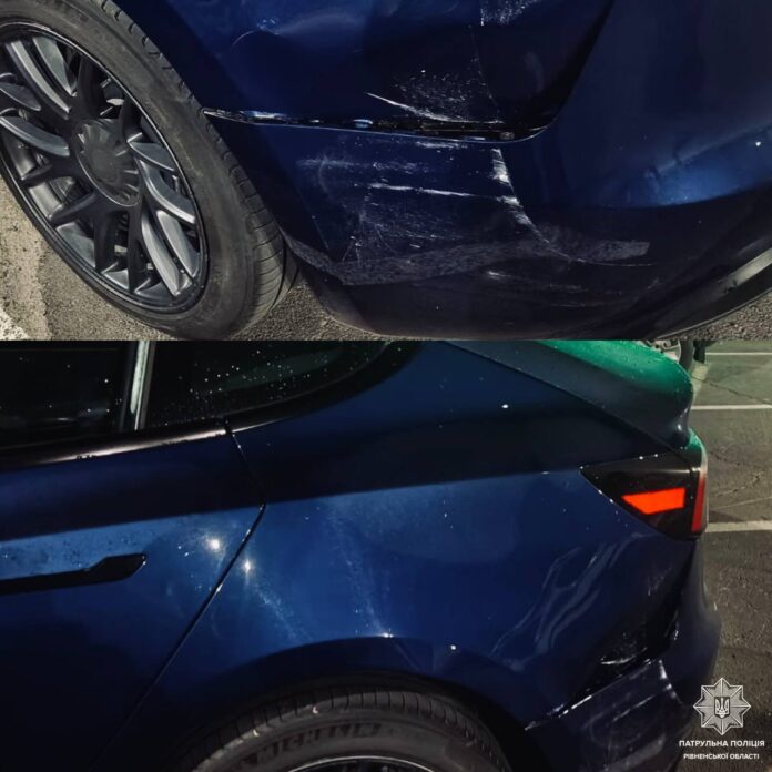 У Рівному водійка залишила місце ДТП У Рівному водійка залишила місце ДТП