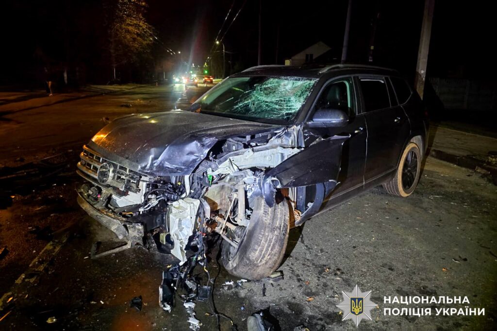 Аварія на вулиці Грушевського
