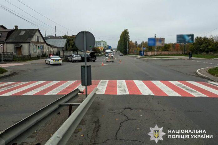 ДТП за участі двох автівок у Рівному