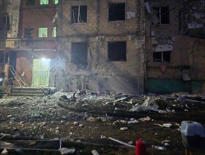 Пошкоджене майно після атаки