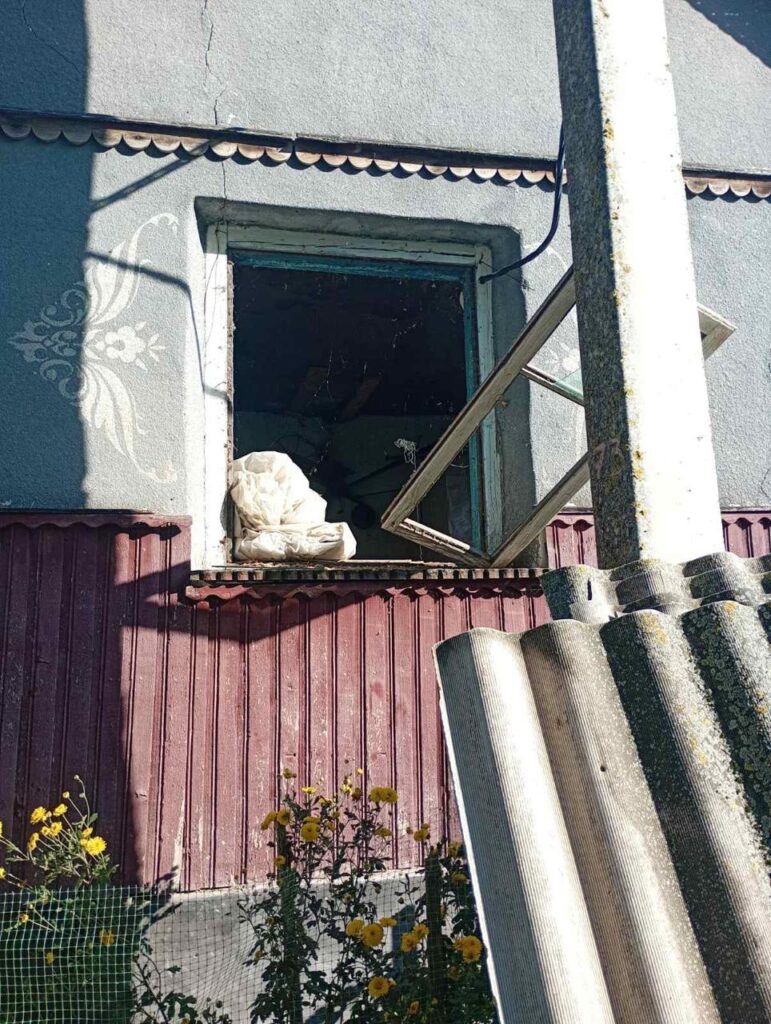 Пошкоджений будинок
