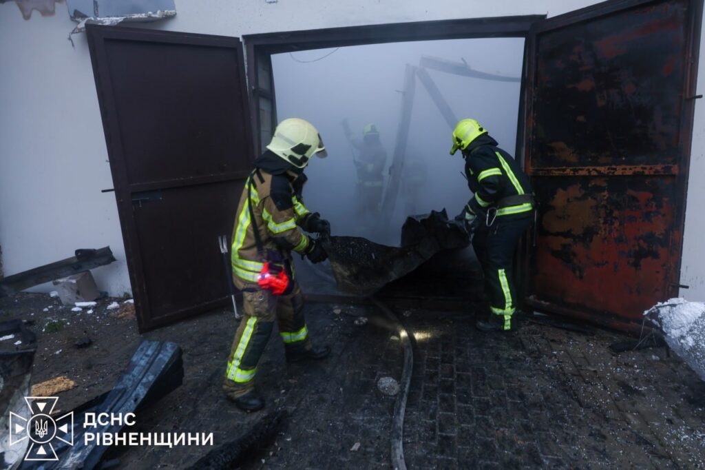 Пожежі на об’єктах цивільної інфраструктури